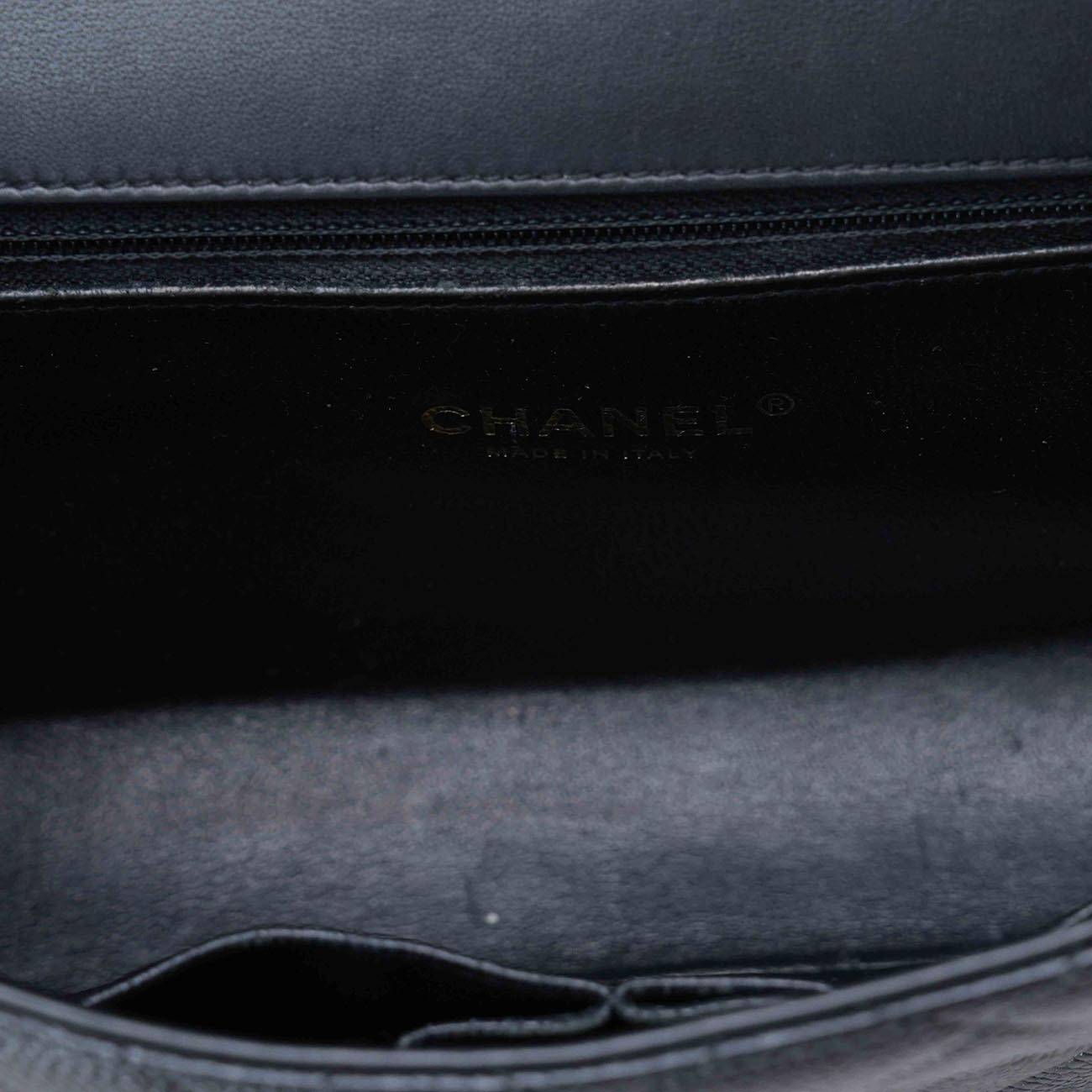 CHANEL(USED)샤넬 시즌 CC로고 플랩백