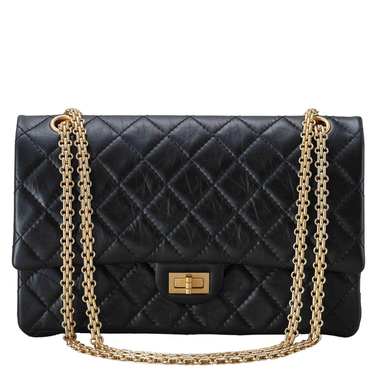 CHANEL(USED)샤넬 A37587 2.55 빈티지 라지 플랩백