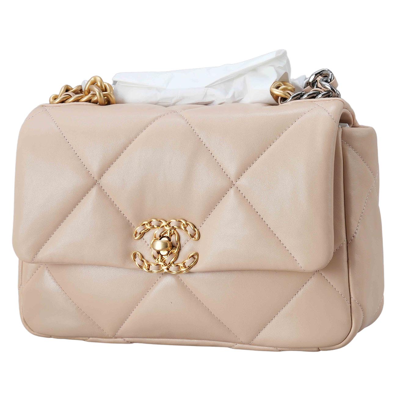CHANEL(USED)샤넬 19백 미듐