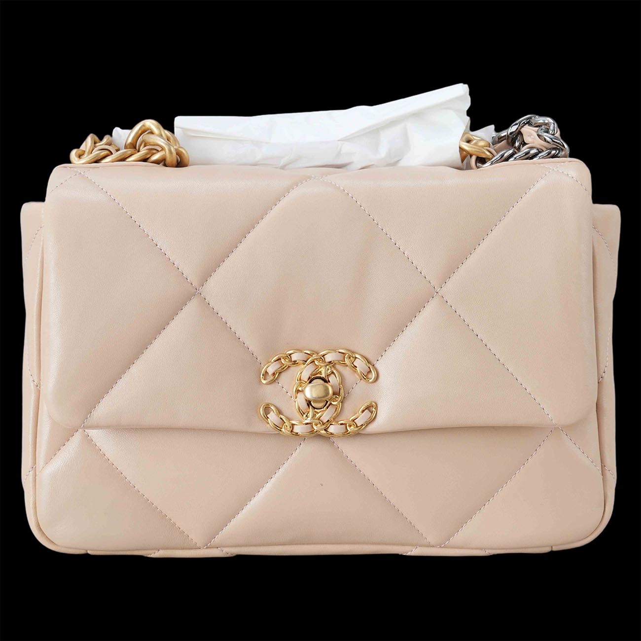 CHANEL(USED)샤넬 19백 미듐