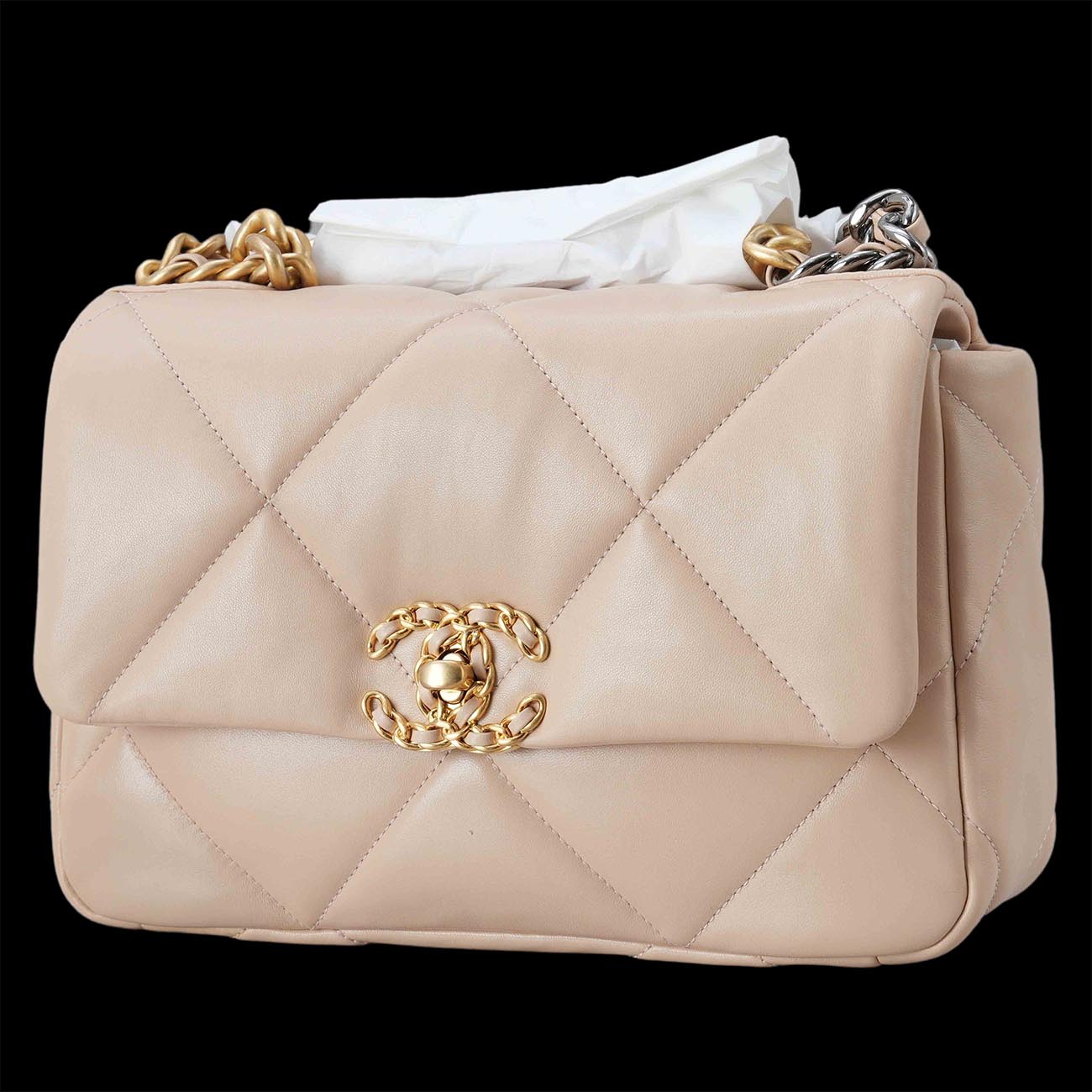 CHANEL(USED)샤넬 19백 미듐