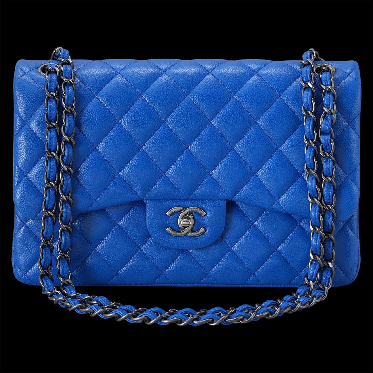 CHANEL(USED)샤넬 캐비어 클래식 라지 플랩백