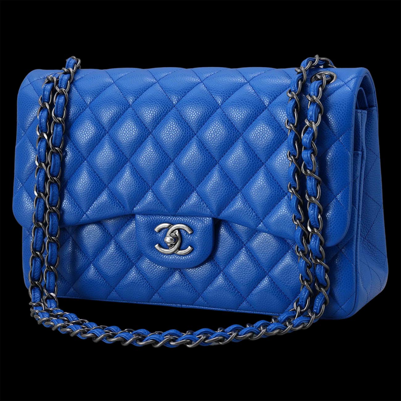 CHANEL(USED)샤넬 캐비어 클래식 라지 플랩백