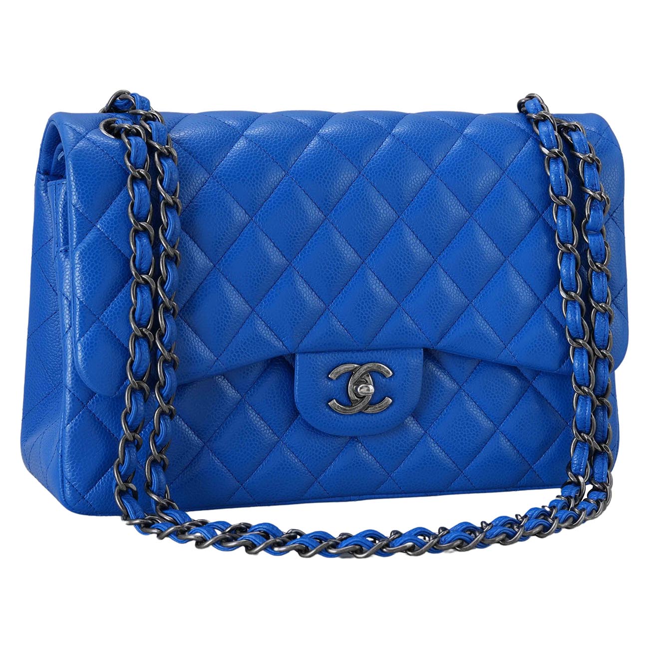 CHANEL(USED)샤넬 캐비어 클래식 라지 플랩백