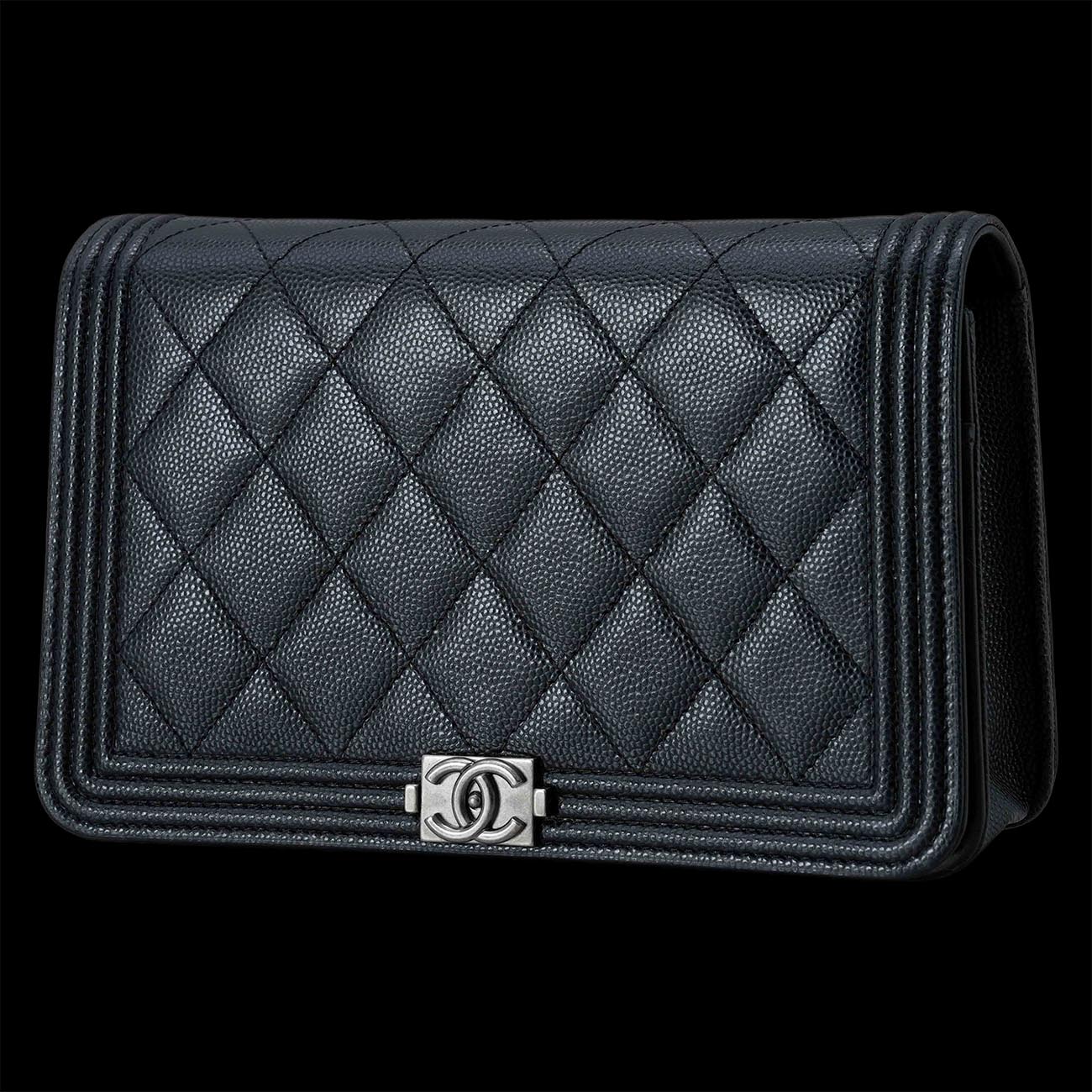 CHANEL(USED)샤넬 캐비어 보이샤넬 WOC