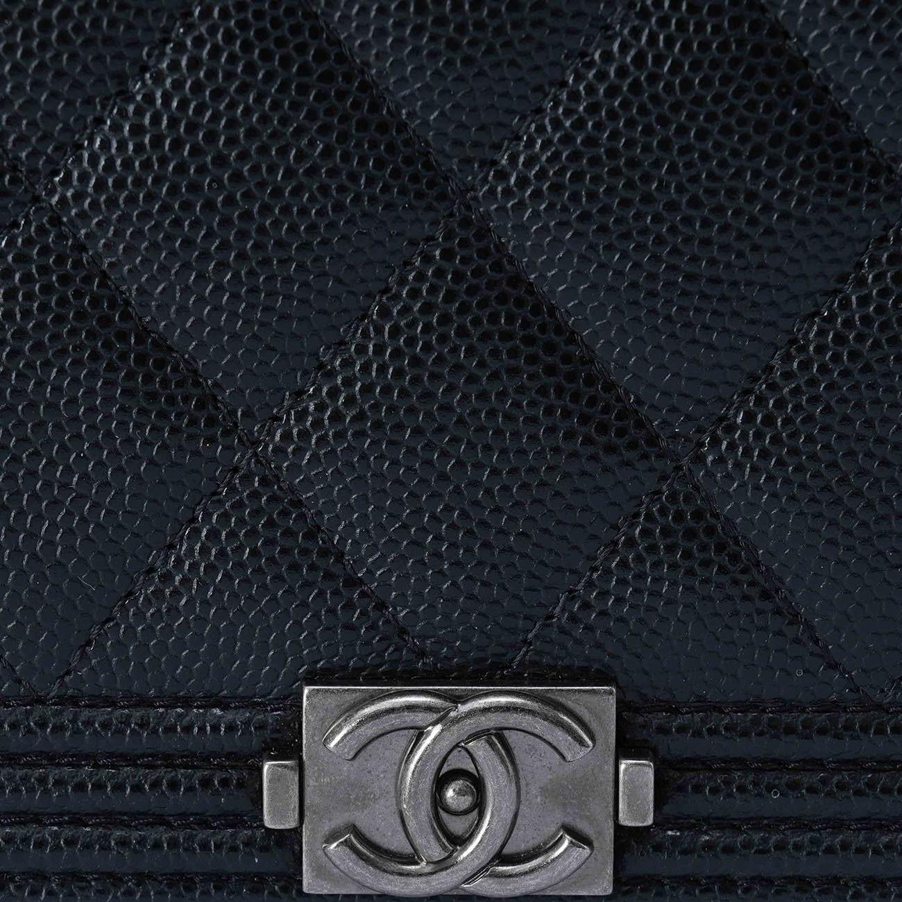 CHANEL(USED)샤넬 캐비어 보이샤넬 WOC