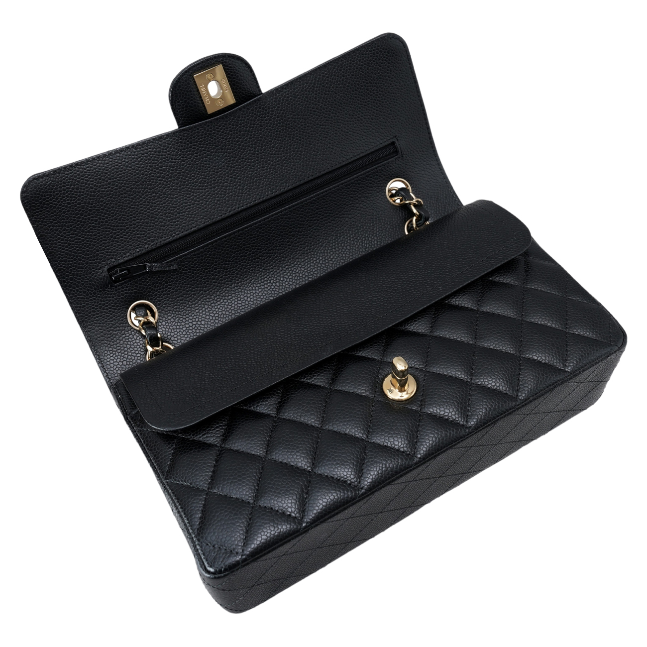 CHANEL(USED)샤넬 캐비어 클래식 미듐 플랩백
