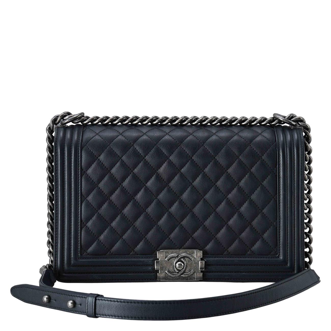 CHANEL(USED)샤넬 보이샤넬 라지 플랩백