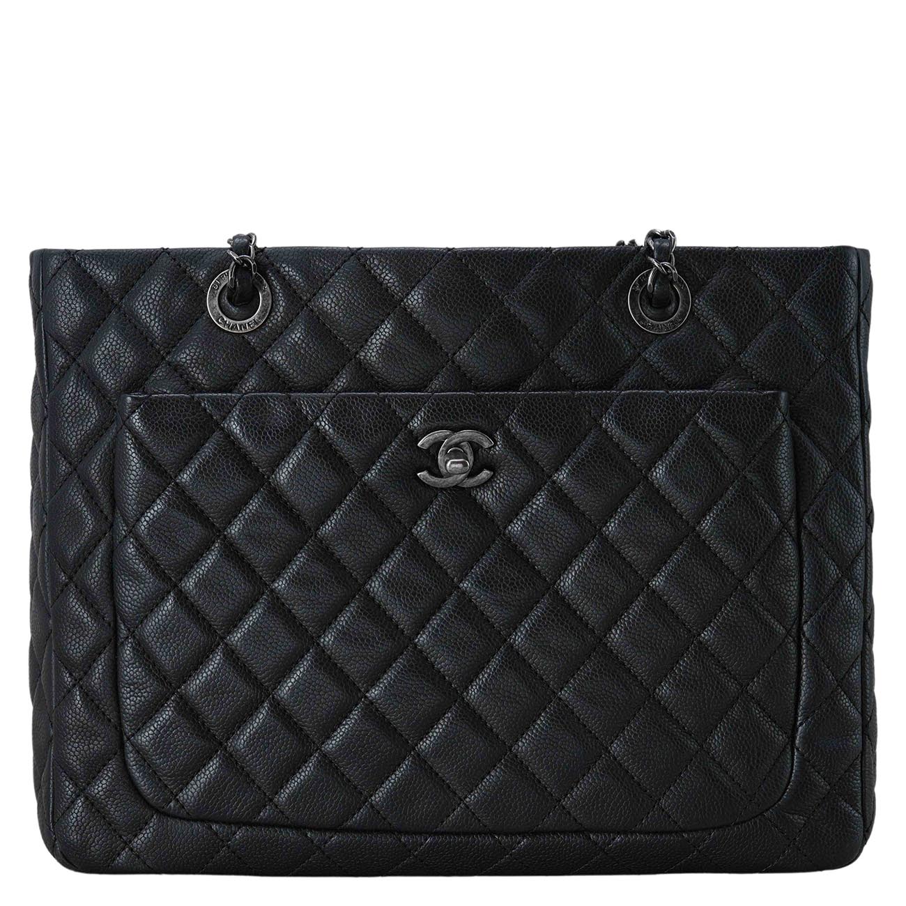 CHANEL(USED)샤넬 캐비어 시즌 체인 숄더백
