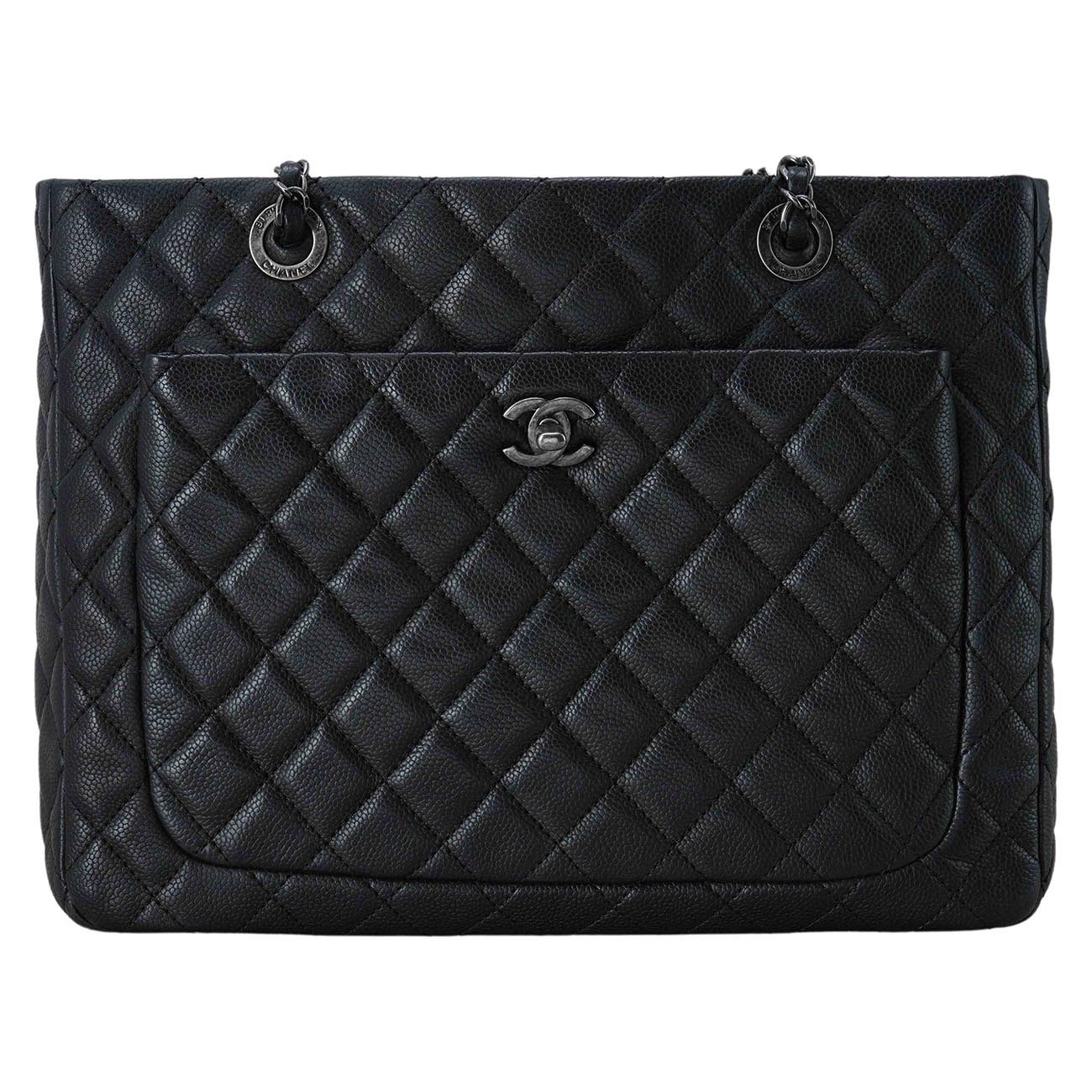 CHANEL(USED)샤넬 캐비어 시즌 체인 숄더백