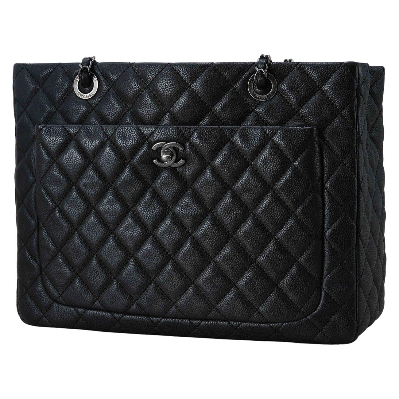 CHANEL(USED)샤넬 캐비어 시즌 체인 숄더백