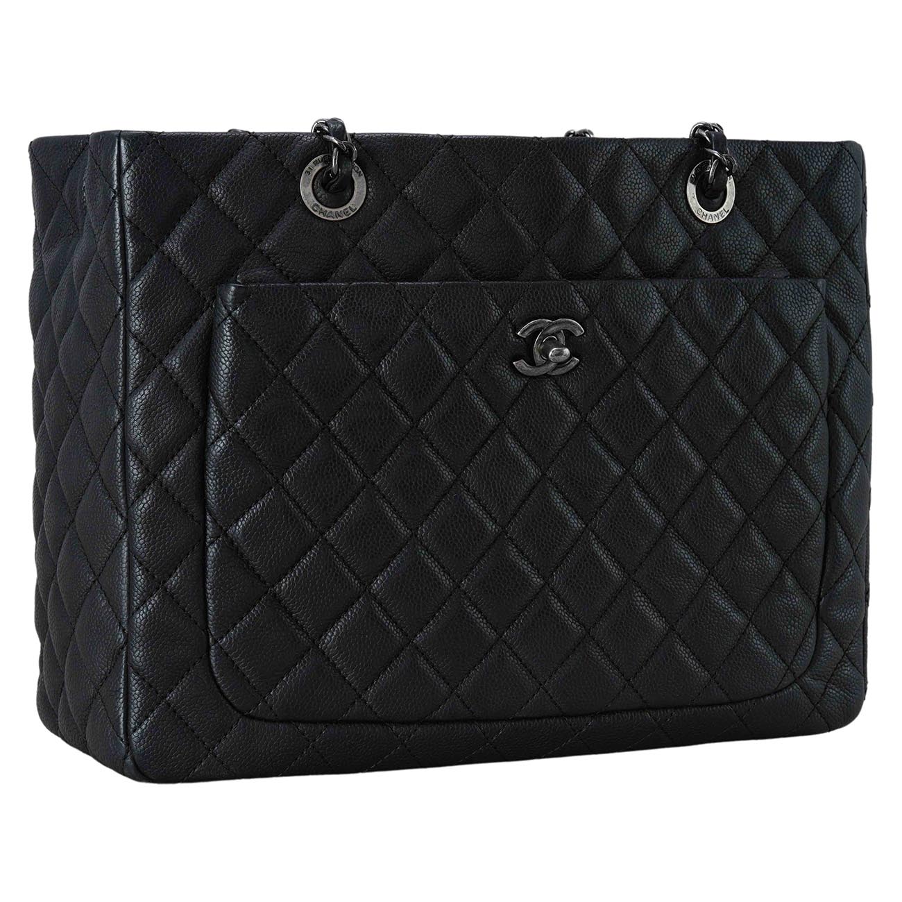 CHANEL(USED)샤넬 캐비어 시즌 체인 숄더백