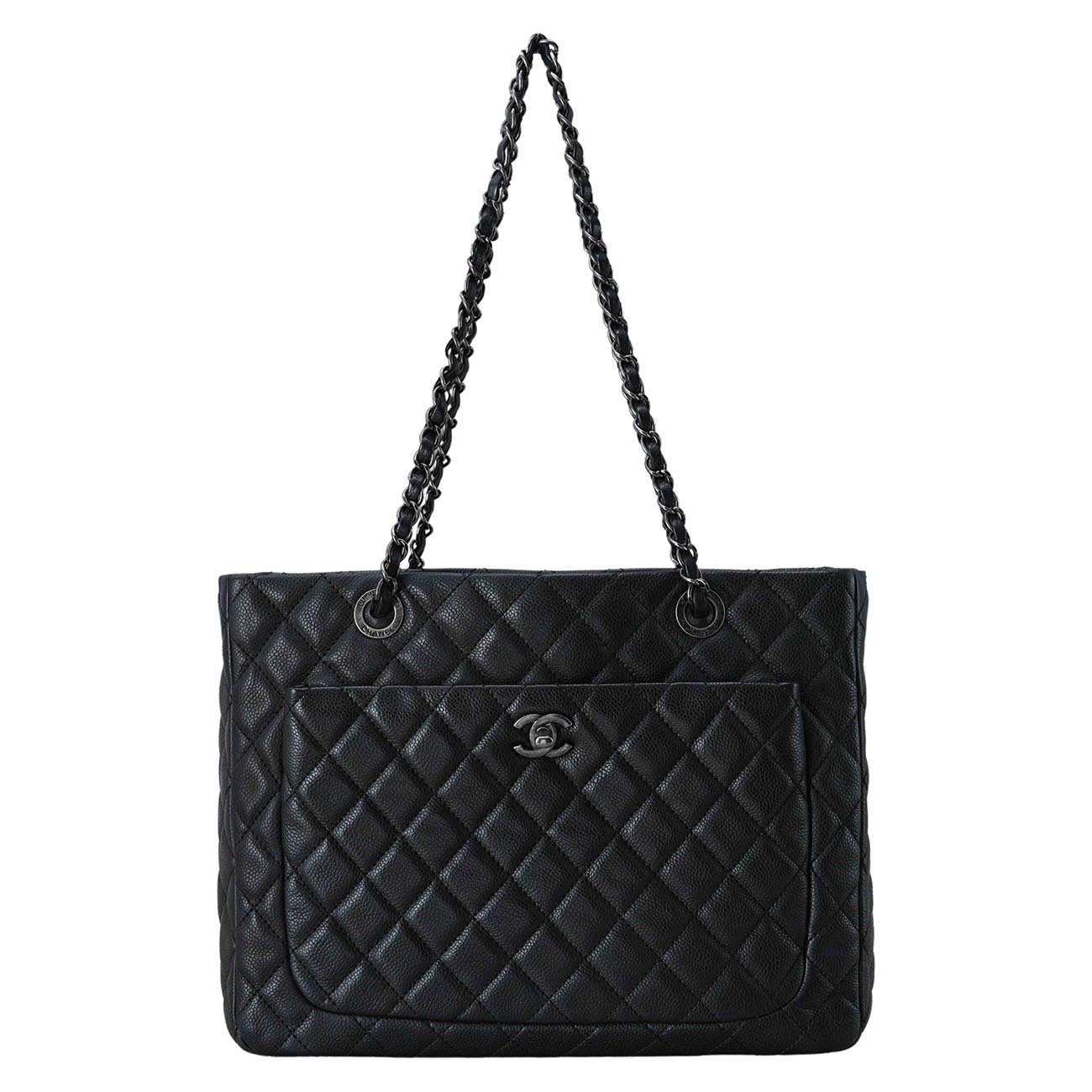 CHANEL(USED)샤넬 캐비어 시즌 체인 숄더백