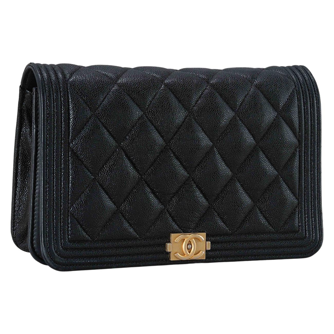 CHANEL(USED)샤넬 캐비어 보이샤넬 WOC