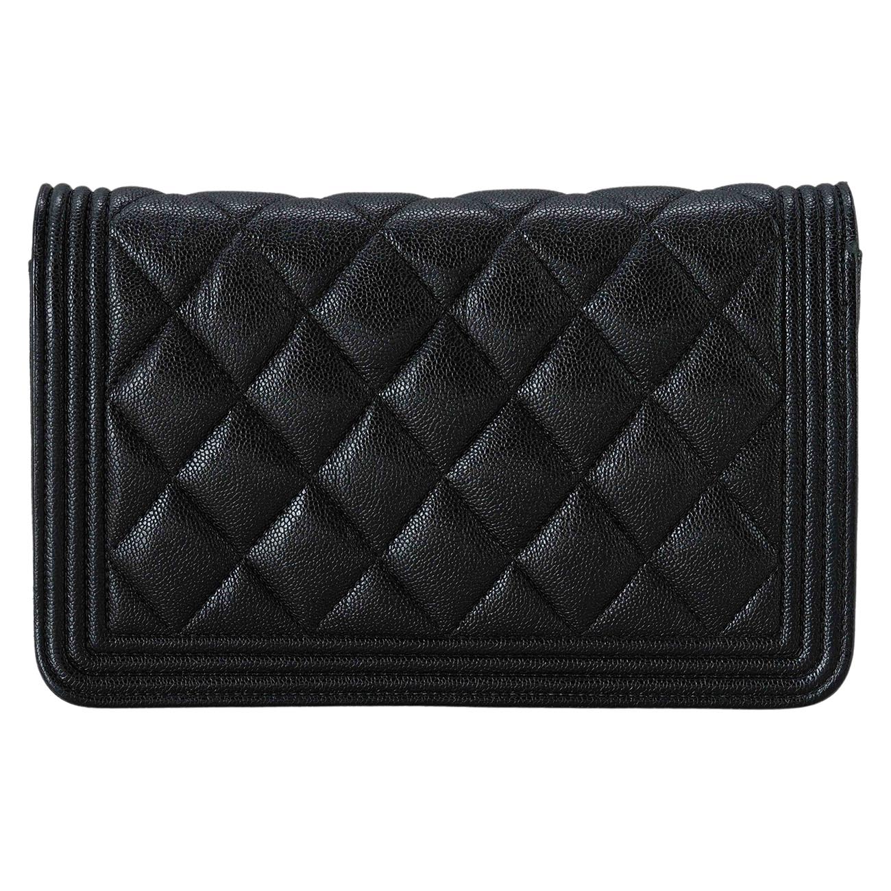 CHANEL(USED)샤넬 캐비어 보이샤넬 WOC