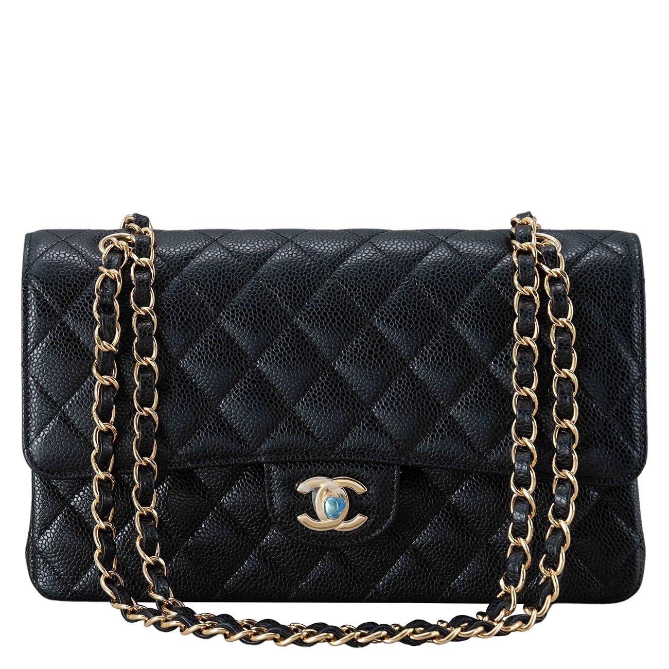 CHANEL(USED)샤넬 캐비어 클래식 미듐 플랩백