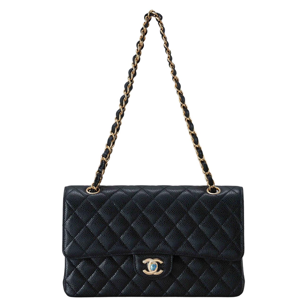 CHANEL(USED)샤넬 캐비어 클래식 미듐 플랩백