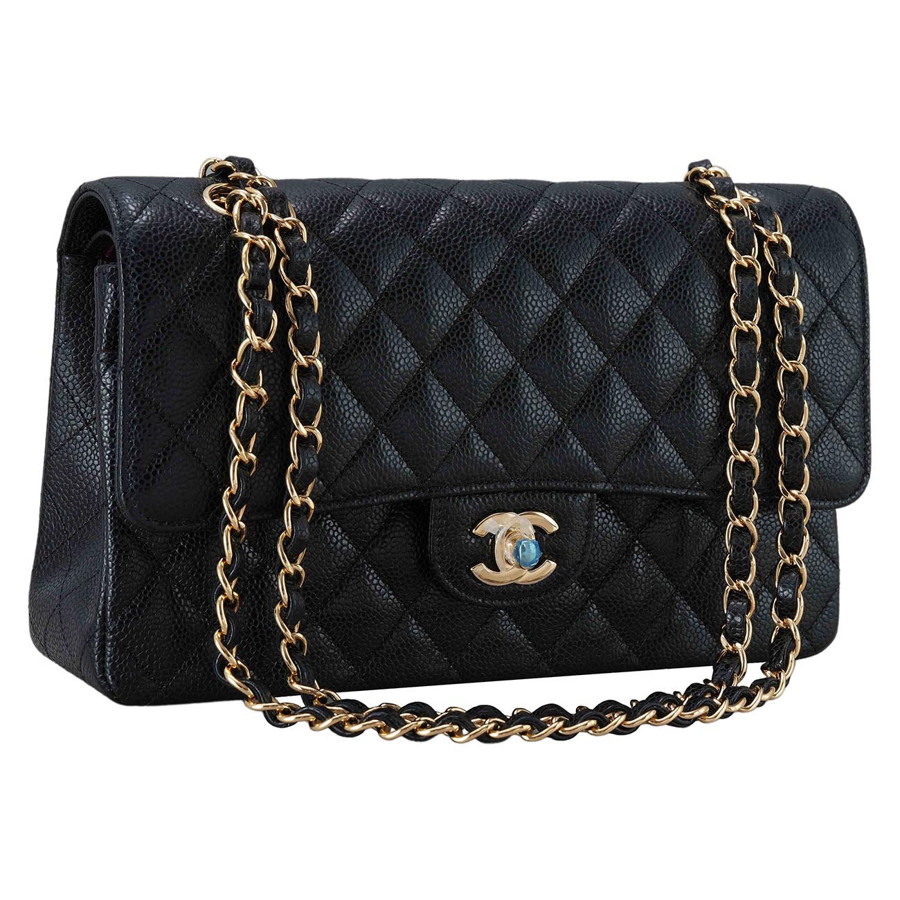CHANEL(USED)샤넬 캐비어 클래식 미듐 플랩백