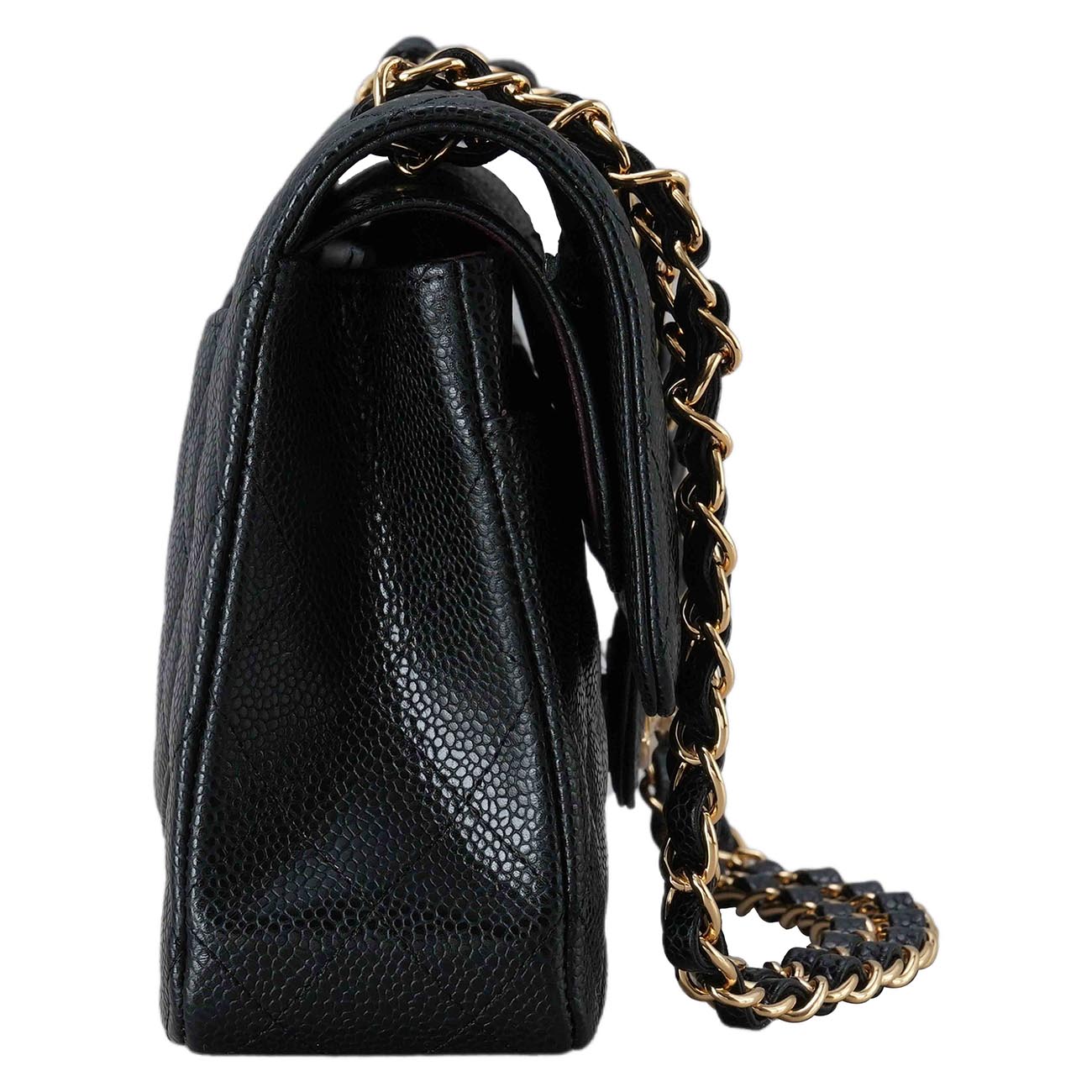 CHANEL(USED)샤넬 캐비어 클래식 미듐 플랩백
