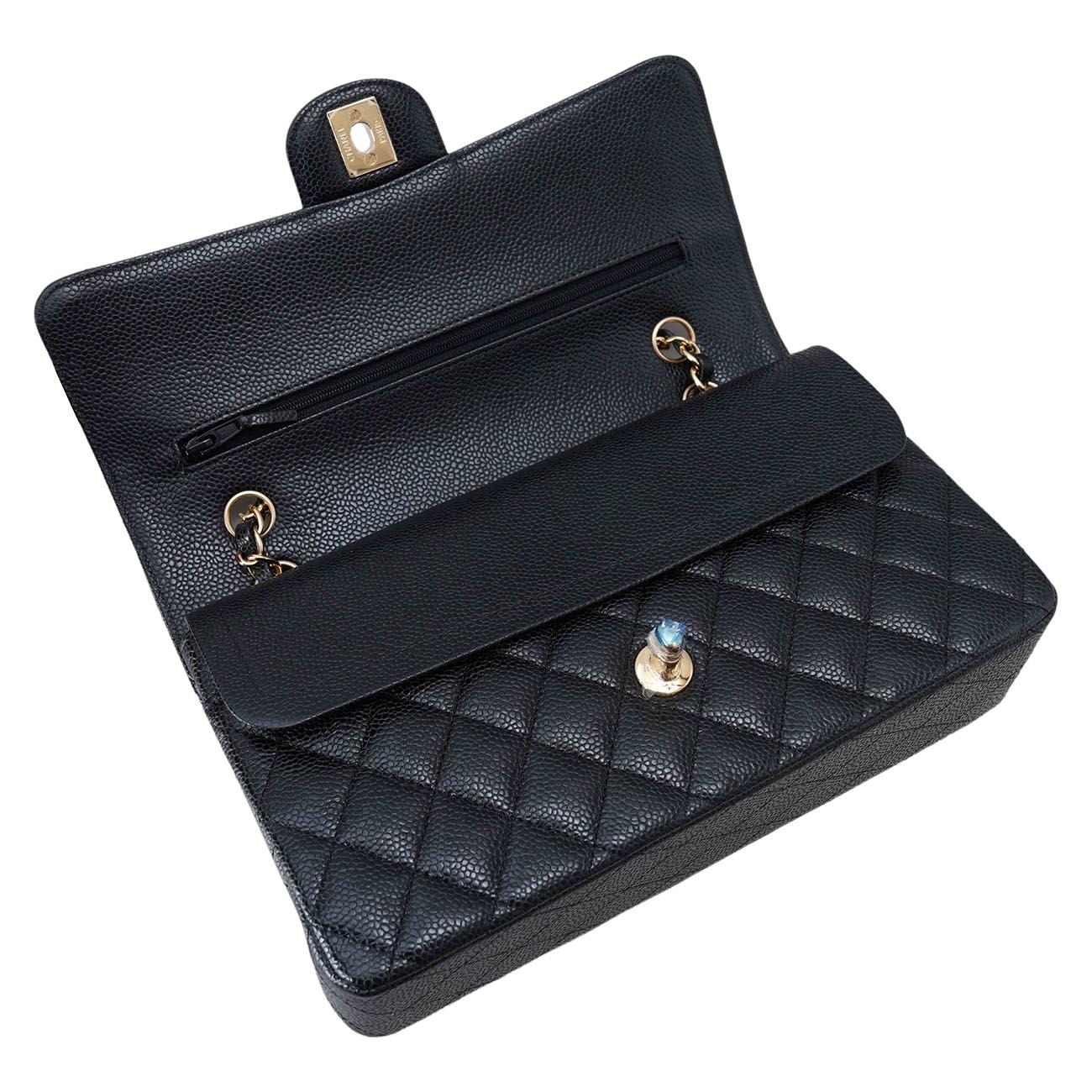 CHANEL(USED)샤넬 캐비어 클래식 미듐 플랩백