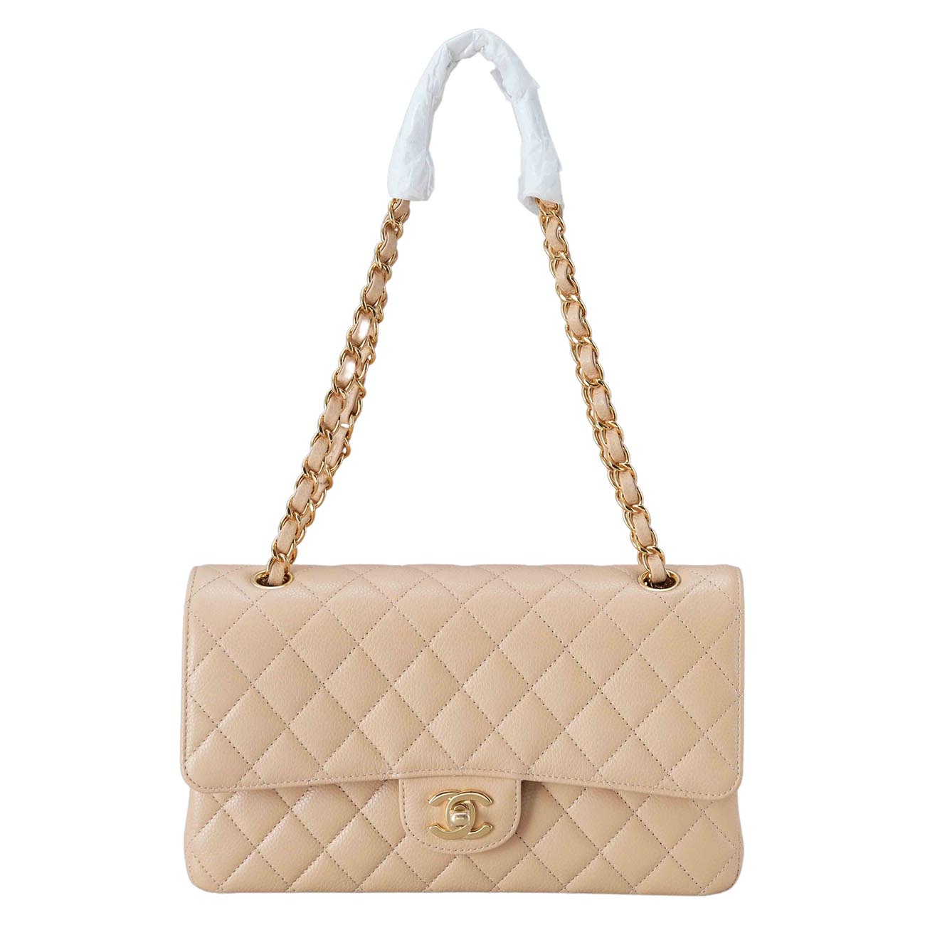CHANEL(USED)샤넬 캐비어 클래식 미듐 플랩백