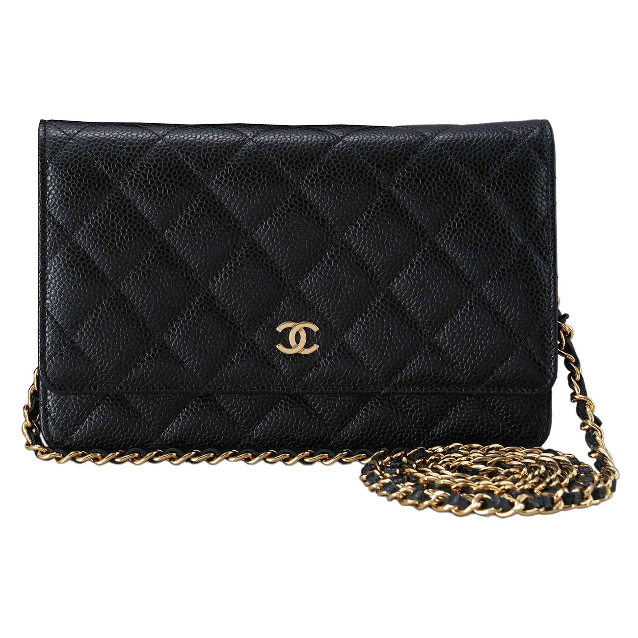 CHANEL(USED)샤넬 캐비어 클래식 WOC 플랩백