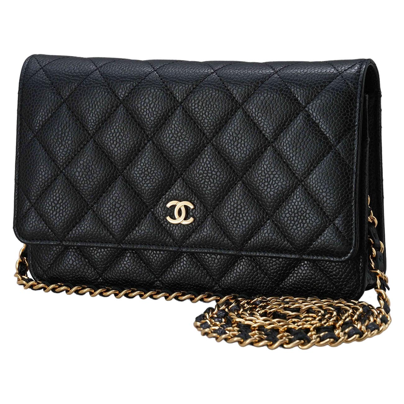 CHANEL(USED)샤넬 캐비어 클래식 WOC 플랩백