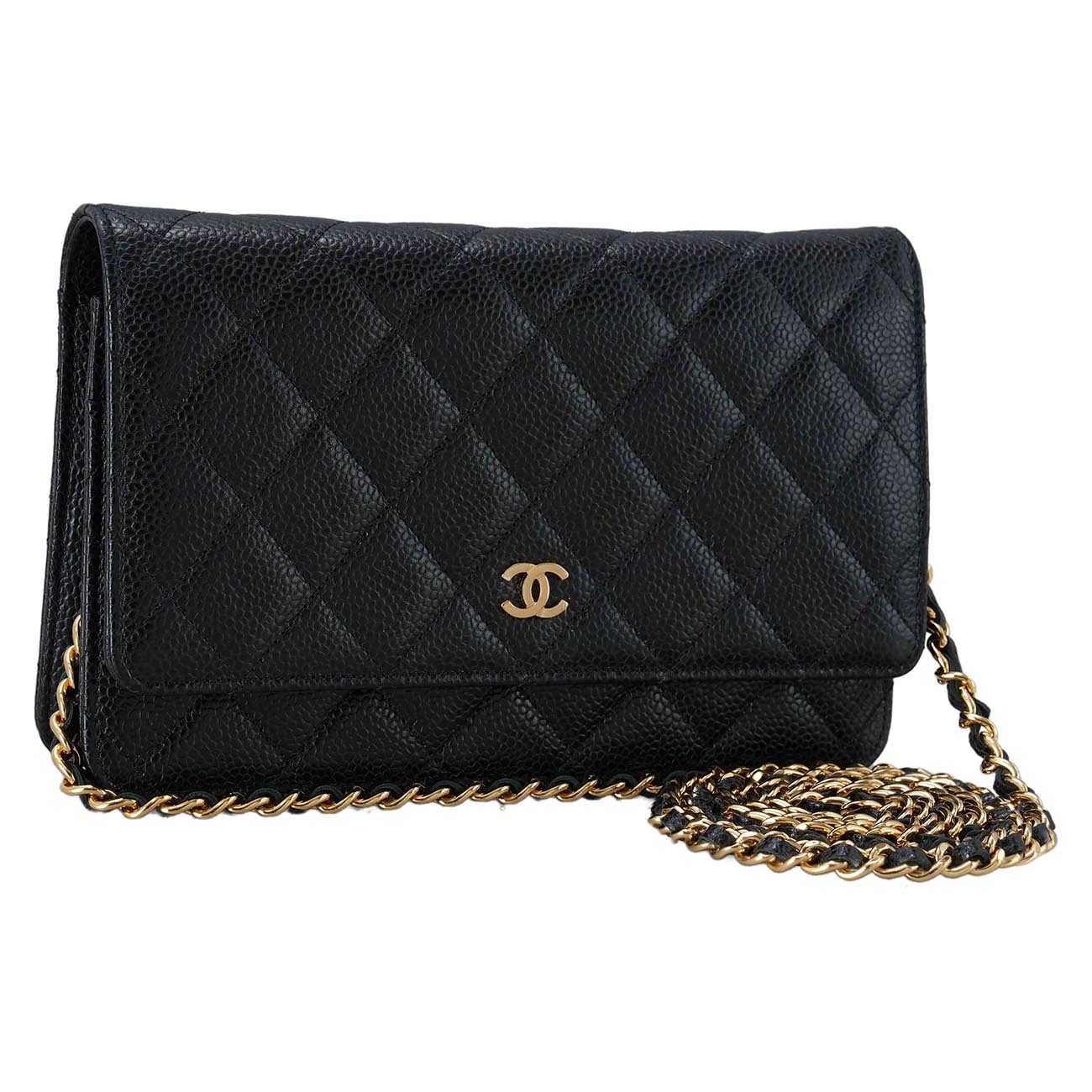 CHANEL(USED)샤넬 캐비어 클래식 WOC 플랩백