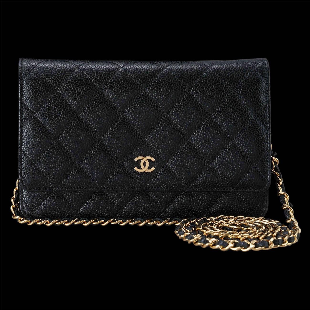 CHANEL(USED)샤넬 캐비어 클래식 WOC 플랩백