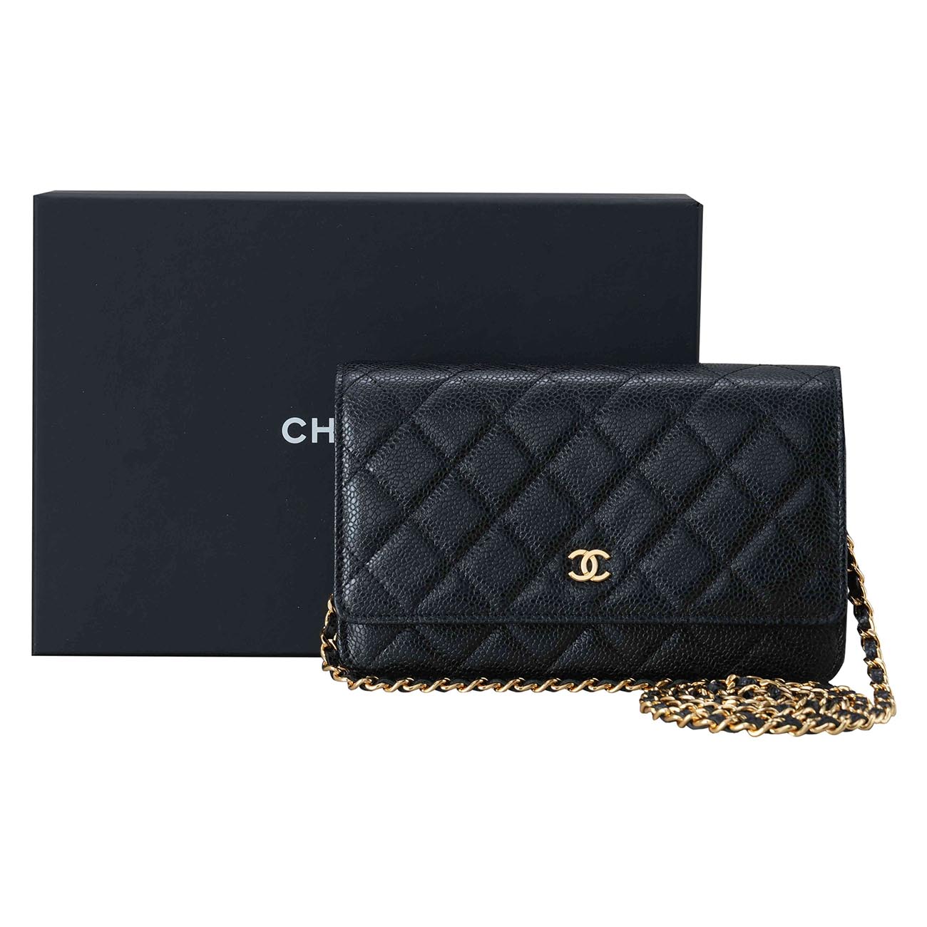 CHANEL(USED)샤넬 클래식 캐비어 WOC