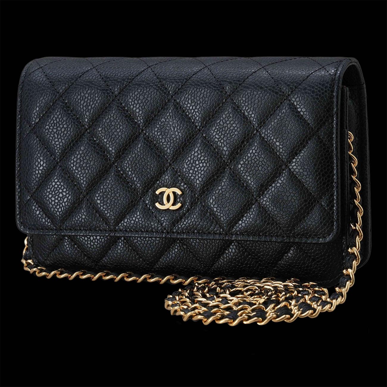 CHANEL(USED)샤넬 클래식 캐비어 WOC