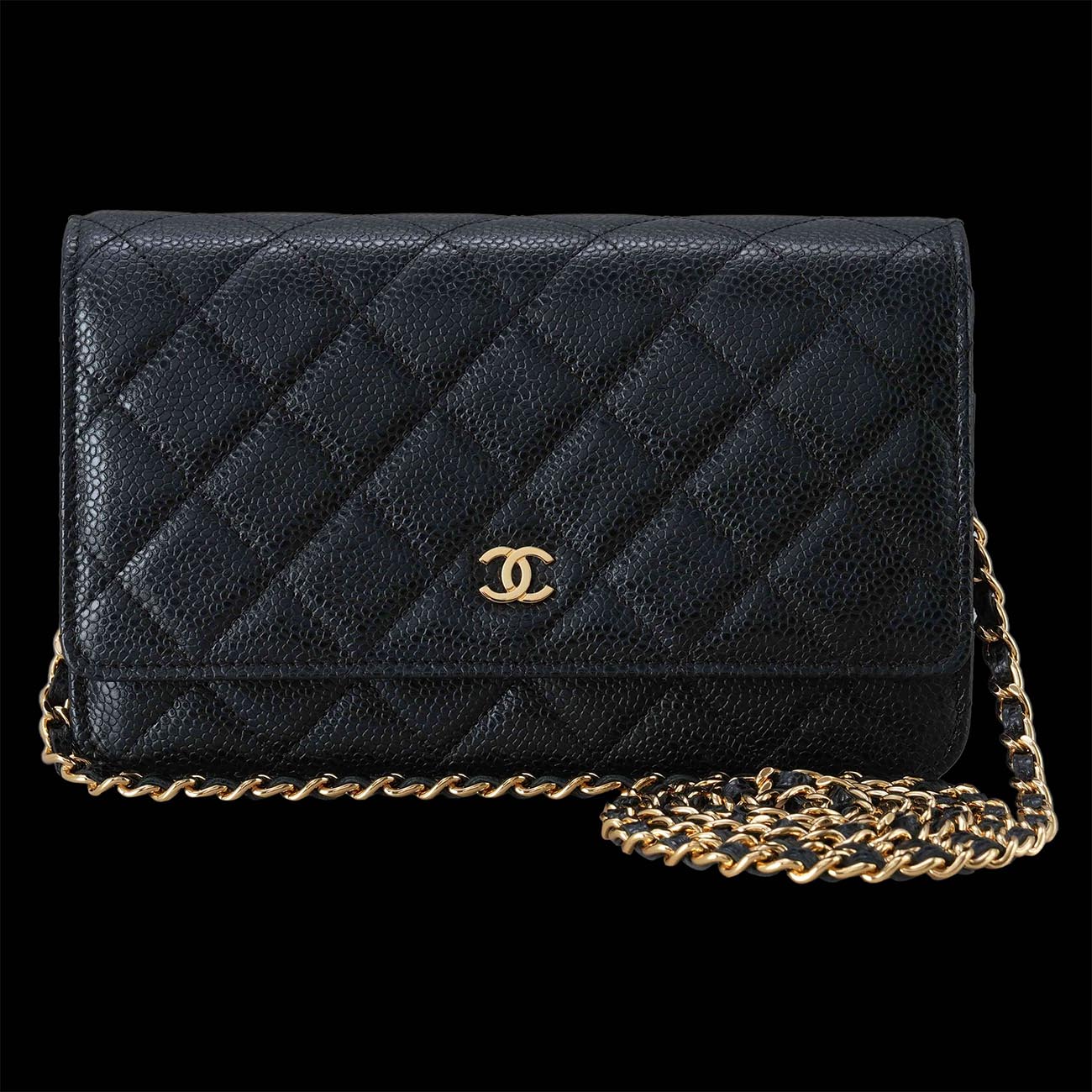 CHANEL(USED)샤넬 클래식 캐비어 WOC