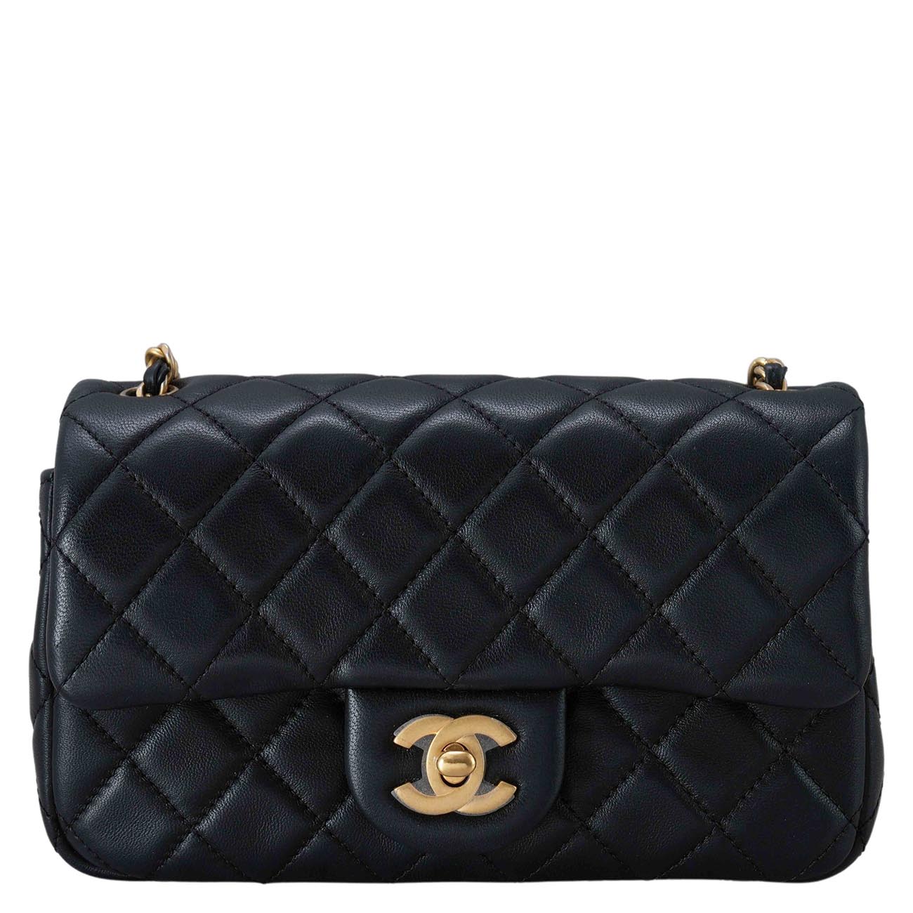 CHANEL(USED)샤넬 클래식 뉴미니 골든볼 플랩백