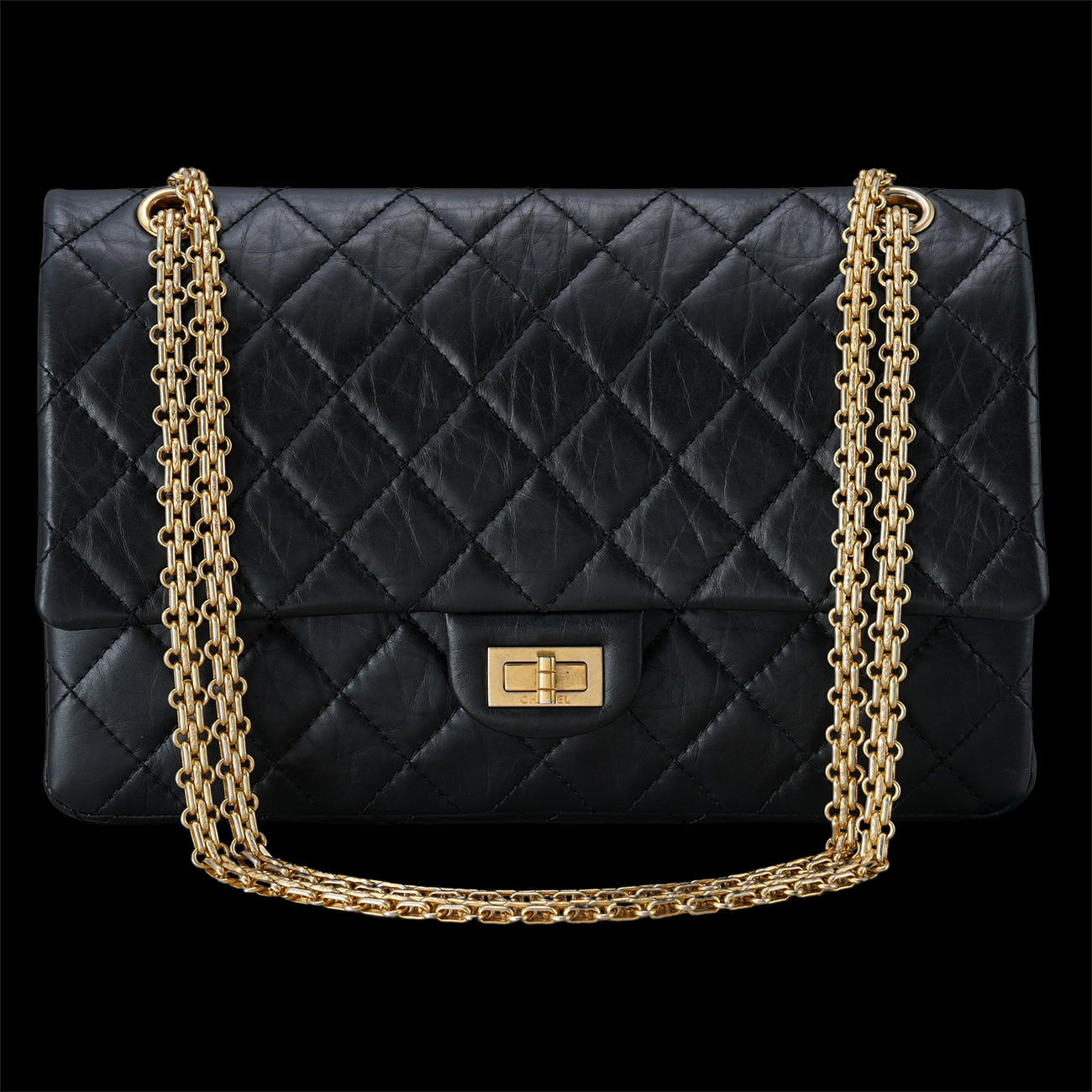 CHANEL(USED)샤넬 2.55 빈티지 라지 플랩백