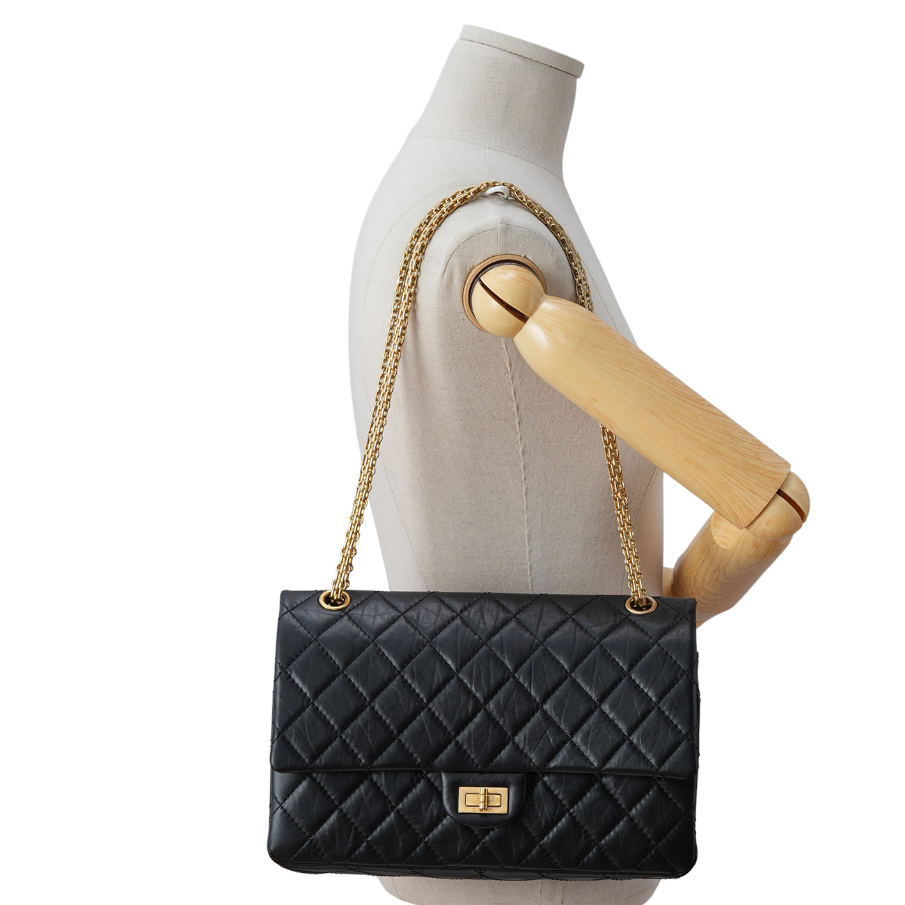 CHANEL(USED)샤넬 2.55 빈티지 라지 플랩백