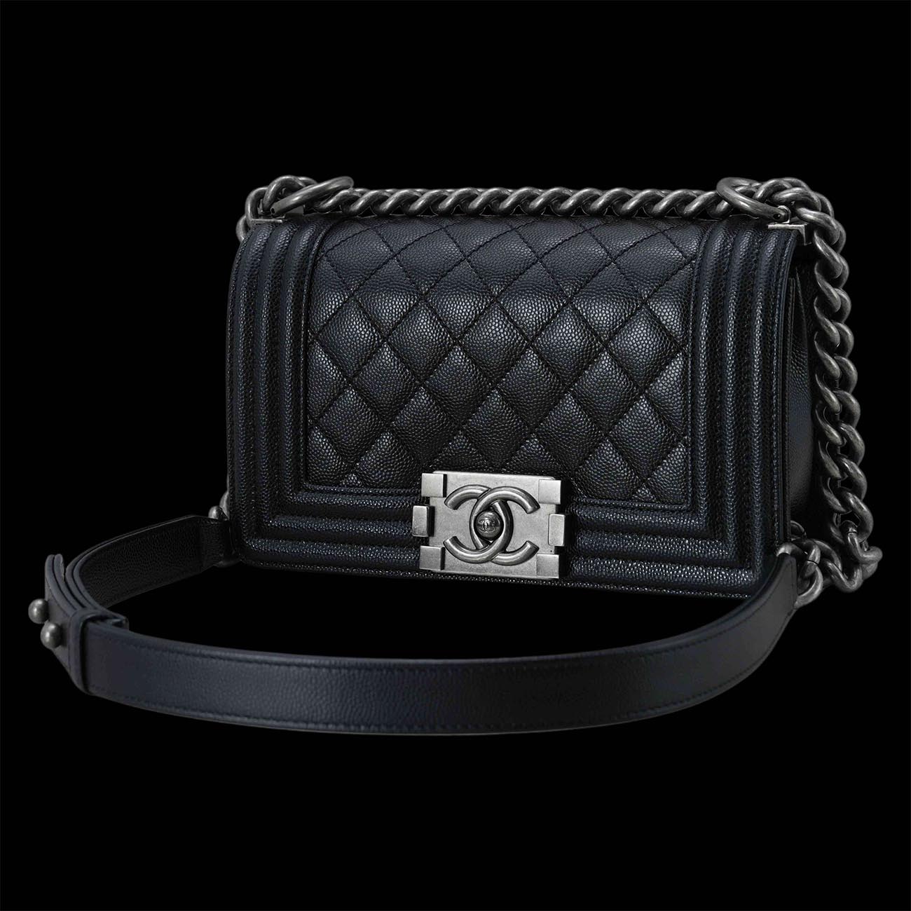 CHANEL(USED)샤넬 보이샤넬 캐비어 스몰