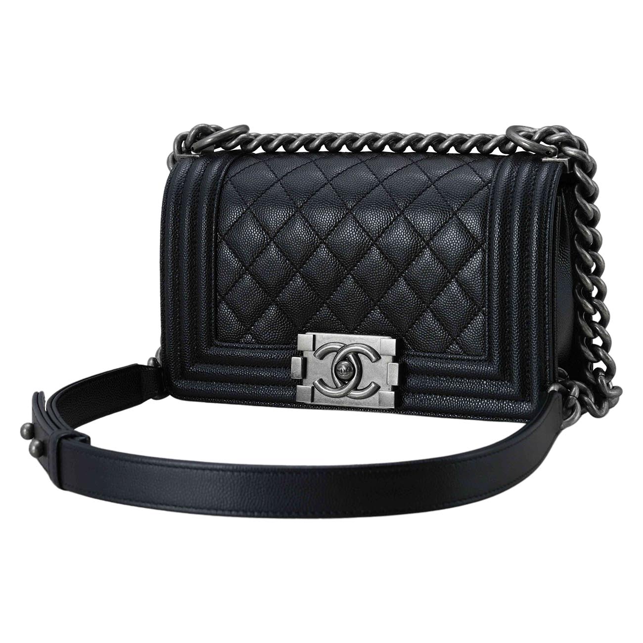 CHANEL(USED)샤넬 보이샤넬 캐비어 스몰