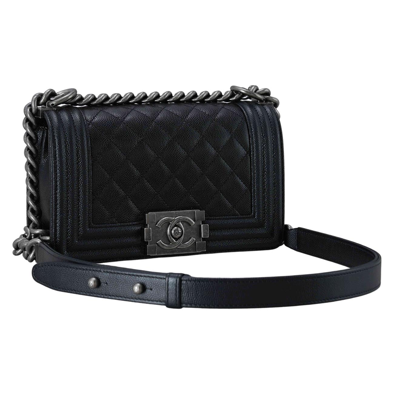 CHANEL(USED)샤넬 보이샤넬 캐비어 스몰