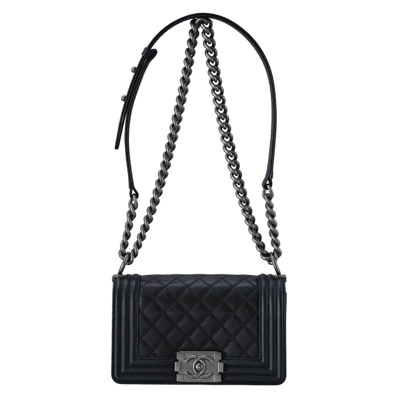CHANEL(USED)샤넬 보이샤넬 캐비어 스몰