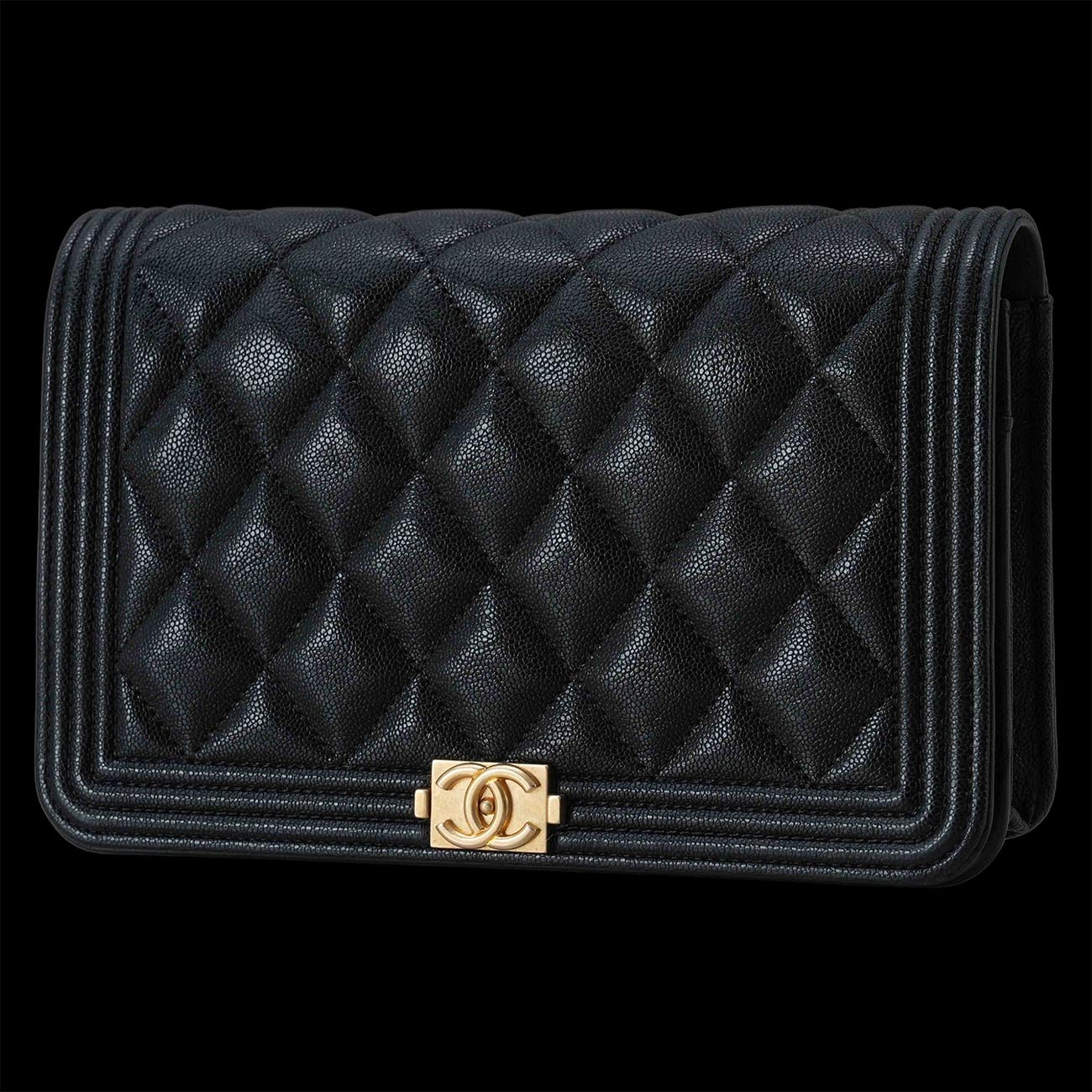 CHANEL(USED)샤넬 보이샤넬 캐비어 WOC