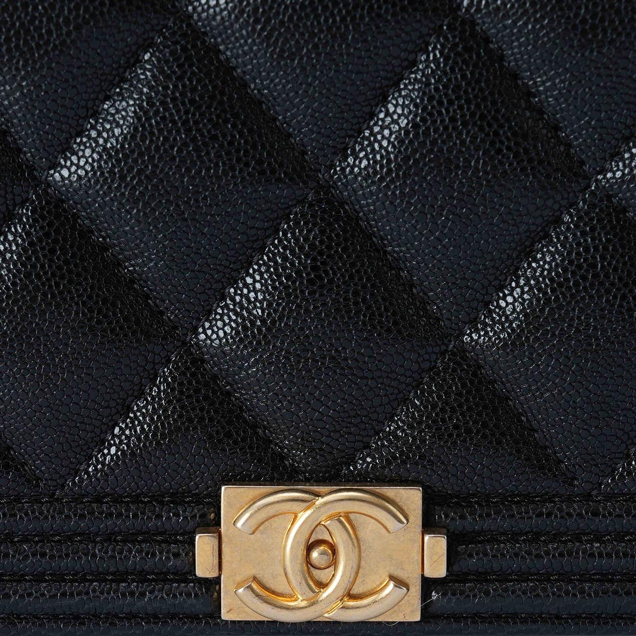 CHANEL(USED)샤넬 보이샤넬 캐비어 WOC