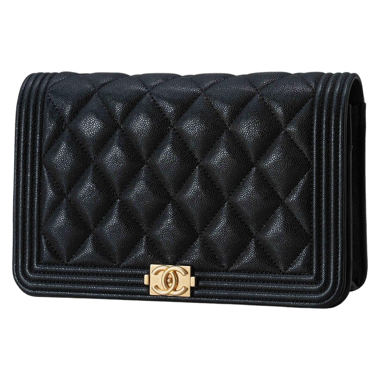 CHANEL(USED)샤넬 보이샤넬 캐비어 WOC