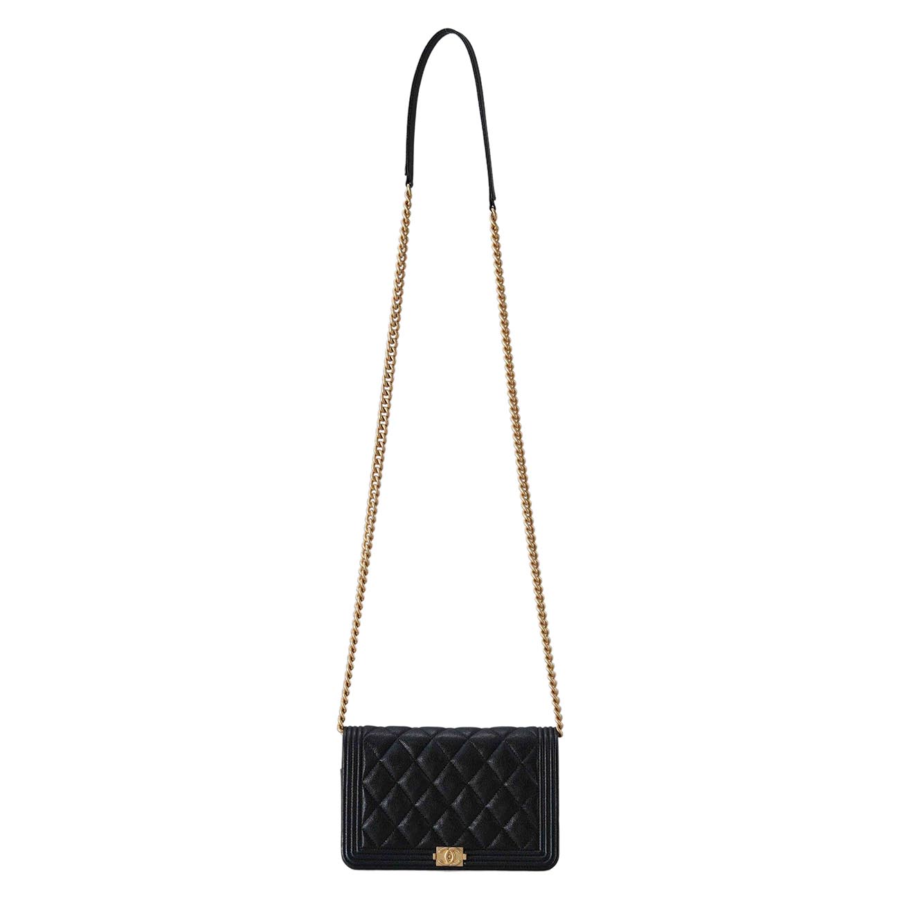 CHANEL(USED)샤넬 보이샤넬 캐비어 WOC