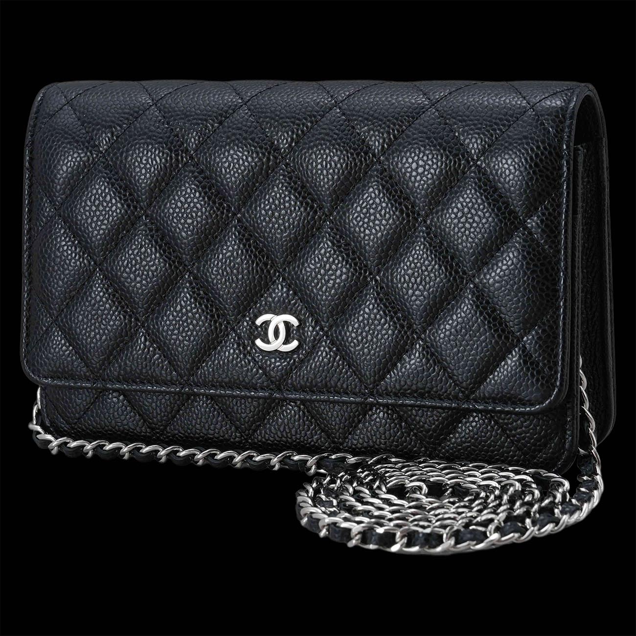 CHANEL(USED)샤넬 클래식 캐비어 WOC