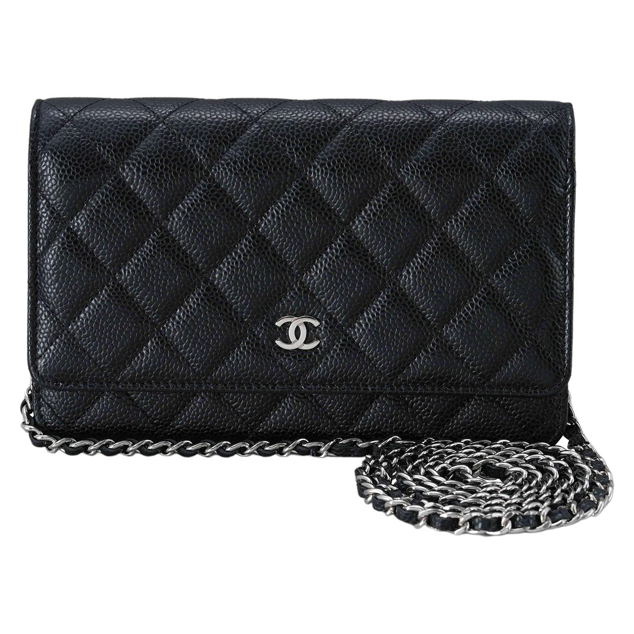 CHANEL(USED)샤넬 클래식 캐비어 WOC