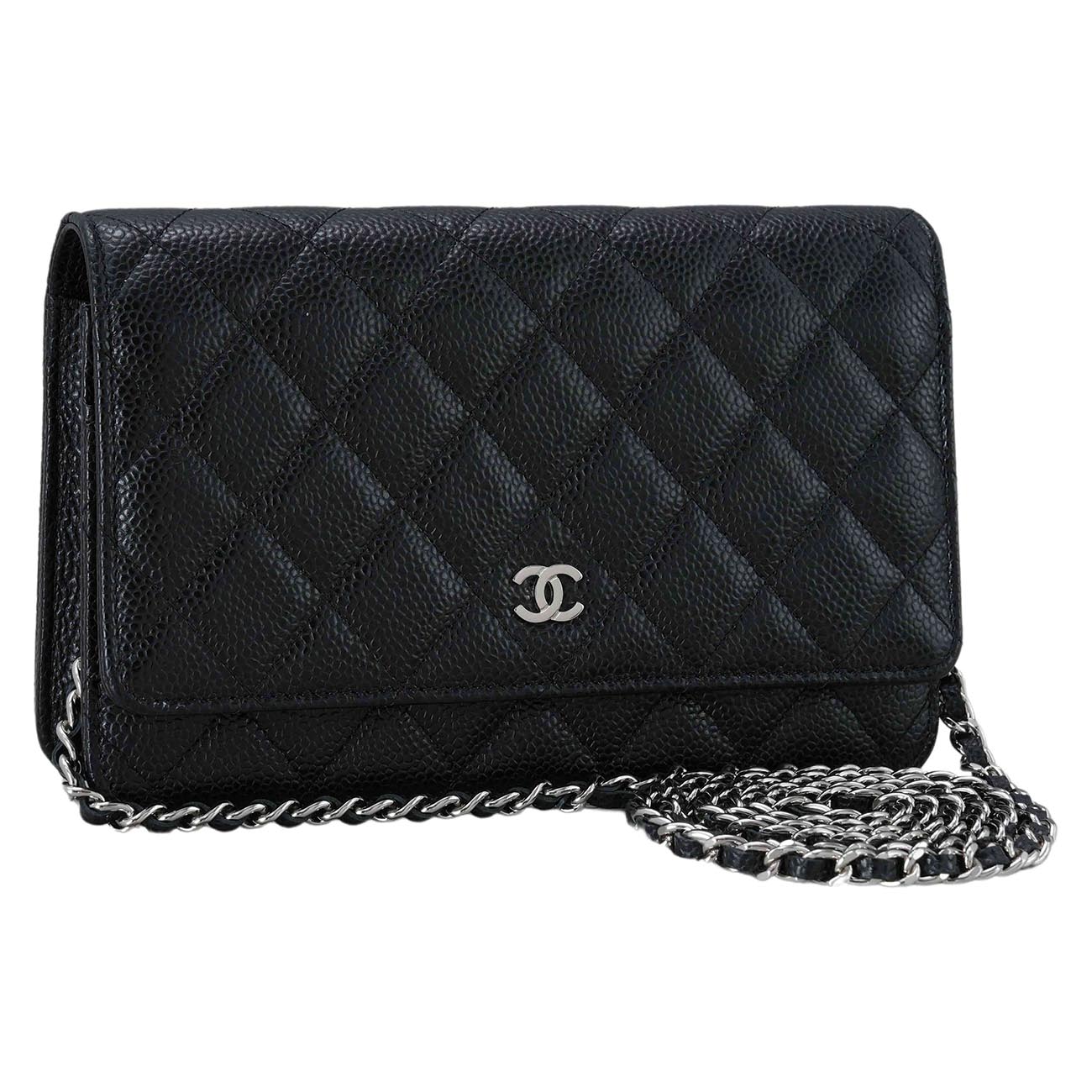 CHANEL(USED)샤넬 클래식 캐비어 WOC