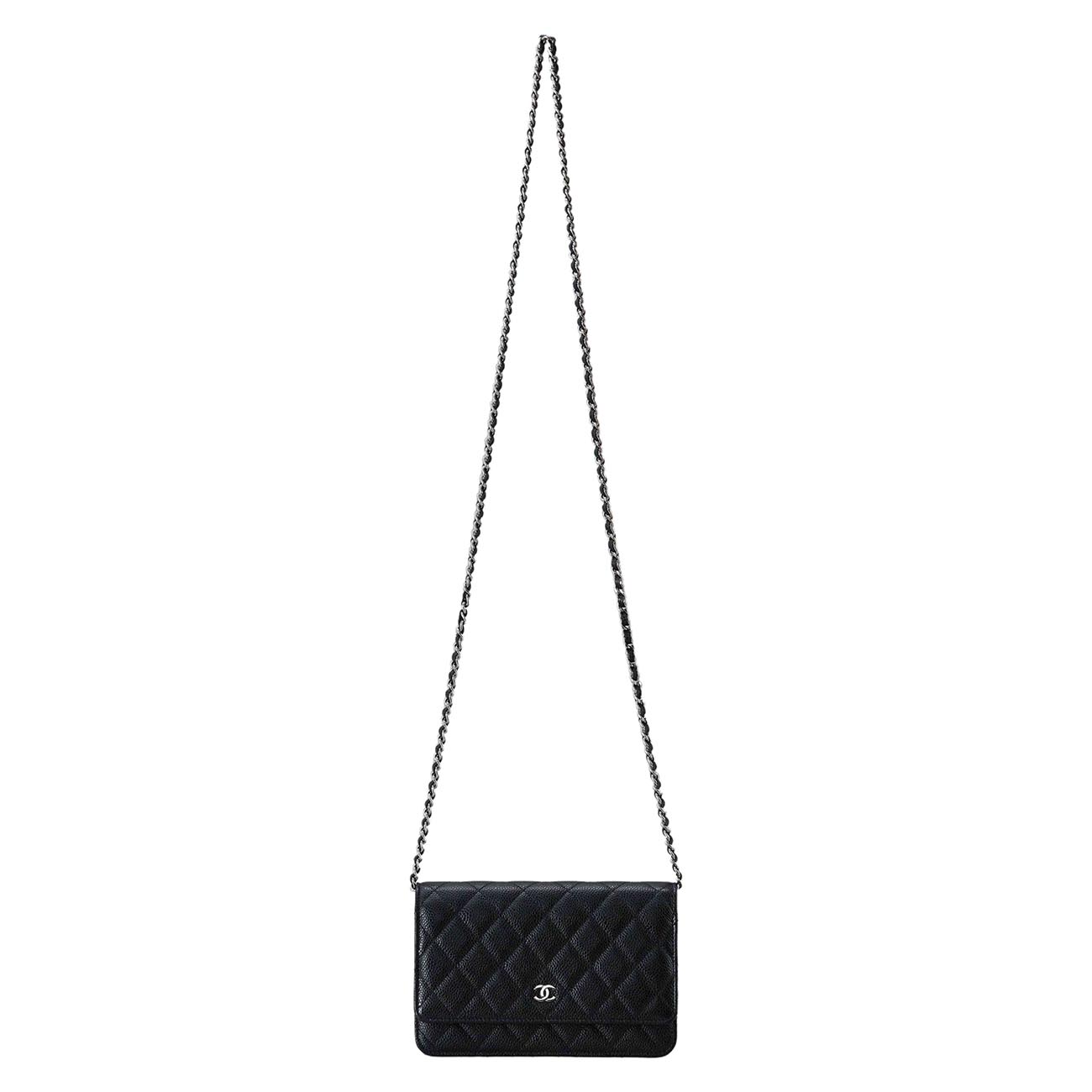 CHANEL(USED)샤넬 클래식 캐비어 WOC