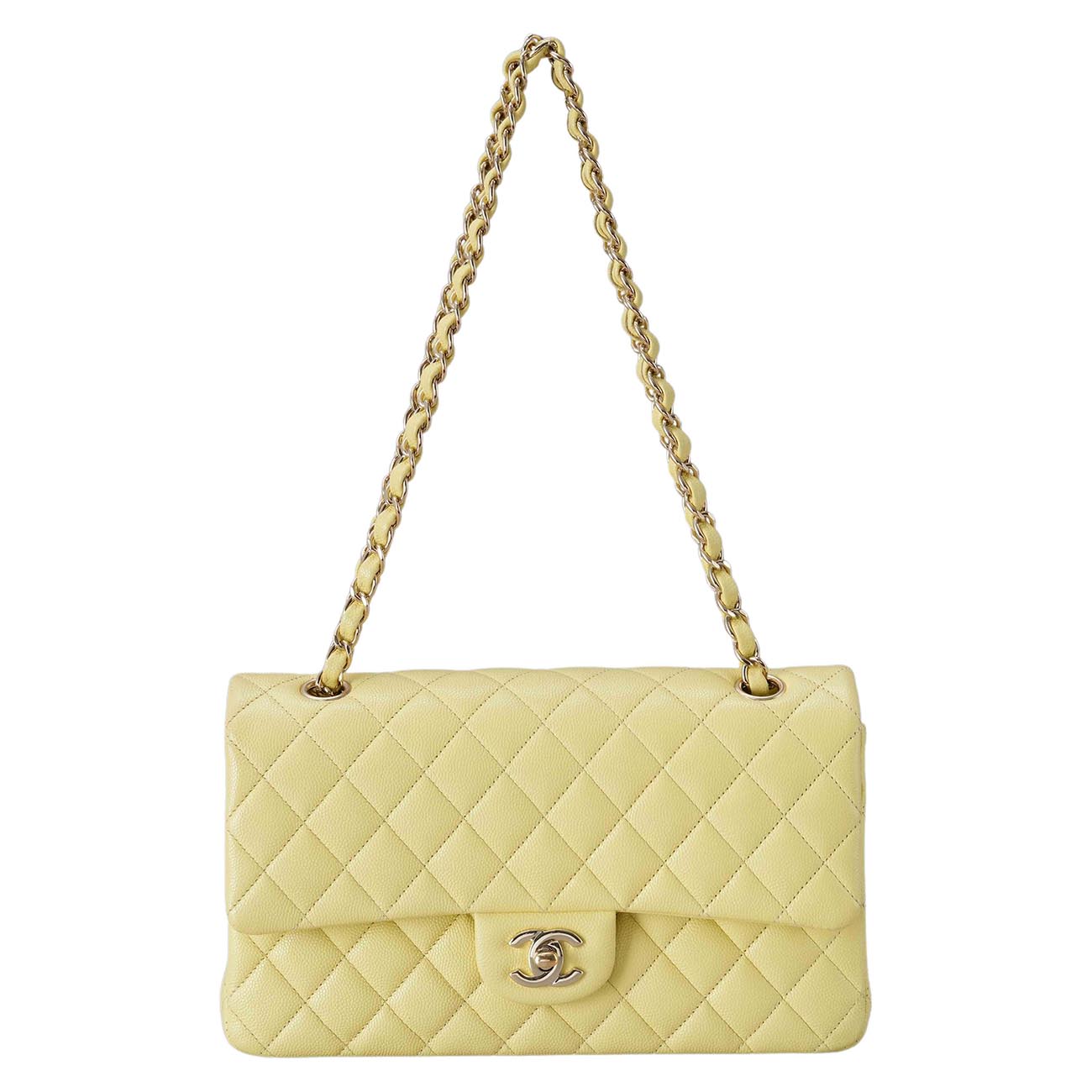 CHANEL(USED)샤넬 캐비어 클래식 미듐 플랩백