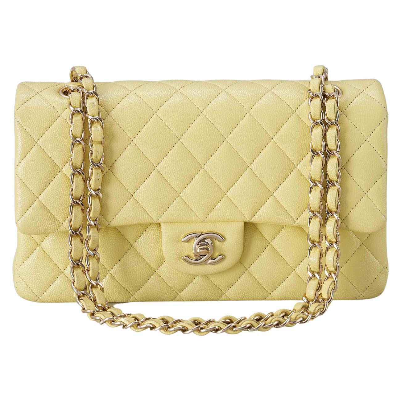 CHANEL(USED)샤넬 캐비어 클래식 미듐 플랩백