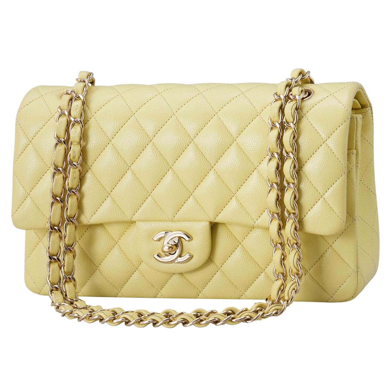 CHANEL(USED)샤넬 캐비어 클래식 미듐 플랩백
